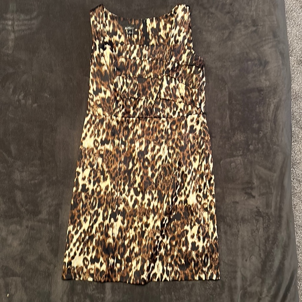 ALYX Leopard Print Dress. Size 12.